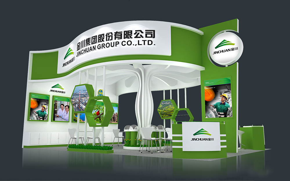 廣州展臺(tái)裝修-金柯-廣州涂料展臺(tái)裝修